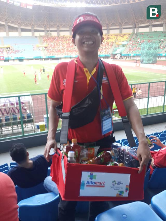 Pedagang asongan resmi di Asian Games 2018