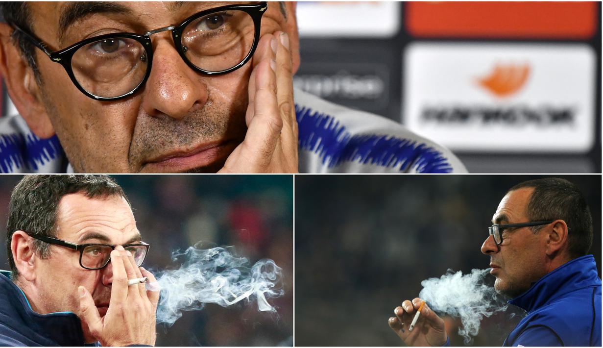 Bukan rahasia bila Maurizio Sarri pelatih Juventus adalah perokok berat. Ia sering merokok di antara sesi latihan atau pertandingan. Dikutip dari Talksport.com dan Calciomercato, Sarri mampu menghisap rokok hingga 80 batang atau tiap 12 menit sekali per harinya.