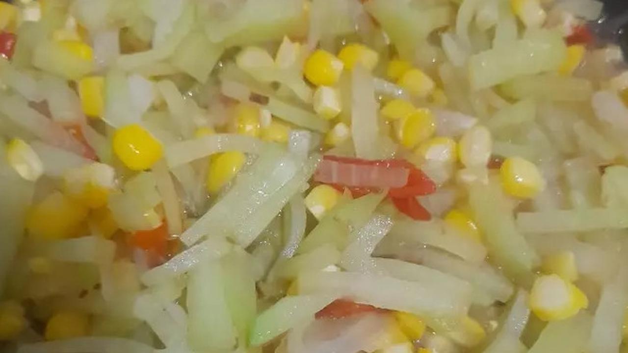 Tumis Labu Siam Jagung