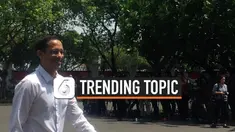 Dipanggilnya Nadiem Makarim ke Istana Kepresidenan mengundang komentar warganet di media sosial. Nama Nadiem langsung menempati puncak trending topik Twitter hari ini.