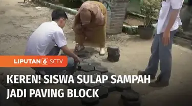 Melihat banyaknya sampah plastik di lingkungan sekolah, mendorong sisi kreatif para siswa dan guru di SMA Negeri 1 Pulau Punjung, Kabupaten Dharmasraya dengan menyulapnya menjadi paving block. Selain mengurangi sampah plastik, paving block karya sisw...