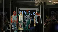 Di Jakarta Modest Fashion Week 2018, desainer Indonesia rancang busana wanita modern (Liputan6/pool/JMFW)
