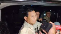 Calon presiden nomor urut 02 Prabowo Subianto mengaku bersyukur proses sengketa di Mahkamah Konstitusi telah selesai. (Merdeka).
