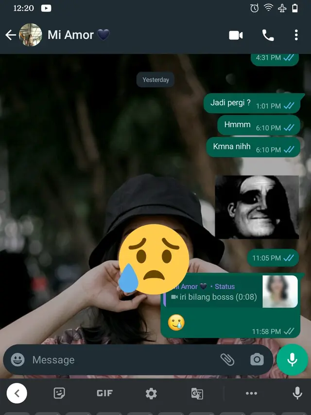 6 Chat Singkat Terkesan Cuek dari Pacar Ini Malah Bikin Kesal