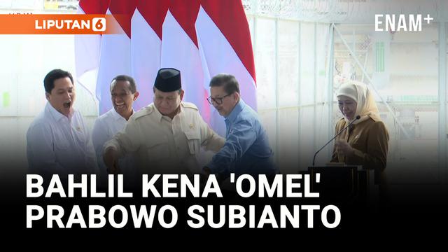 Prabowo 'Tolak' Emas Pemberian Bahlil Lahadalia