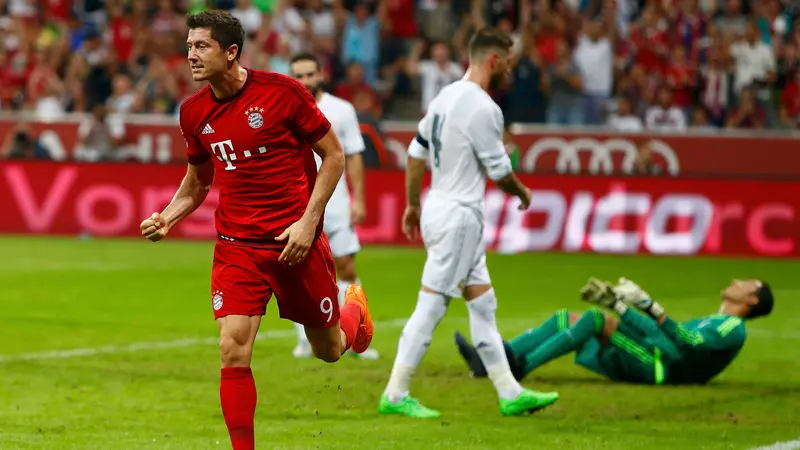 Audi Cup 2015-Jerman-Bayern Muenchen Real Madrid