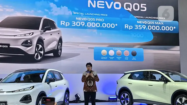 Pertama Kali Jajal GIIAS, Changan Kenalkan Mobil Listrik Rp 309 Jutaan