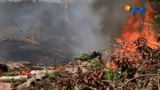 Selain di Ujung Beurasok, Kecamatan Johan Pahlawan, kebakaran hutan dan lahan juga terjadi di enam kecamatan di Aceh.