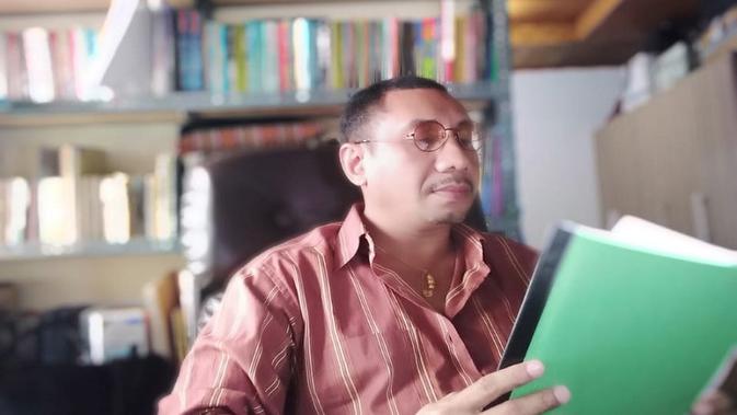 Akademisi Universitas Kristen Indonesia Paulus (UKIP), Jermias Rarsina (Liputan6.com/ Eka Hakim)