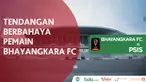 Berita video insiden tendangan berbahaya pemain Bhayangkara FC, Teuku M. Ichsan, ke bek asing PSIS Semarang, Petar Planic, dalam laga Grup E Piala Presiden 2018, Sabtu (20/1/2018).