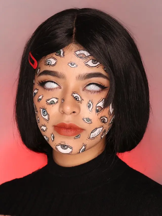 Viral Lewat Lathi Challenge, Ini 6 Makeup Karakter Jharna Bhagwani