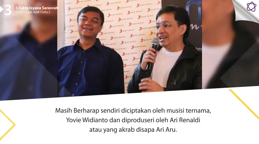 5 Fakta Isyana Sarasvati Isi OST Ayat-Ayat Cinta 2 (Foto: Instagram/mdmusic_id, Desain: Nurman Abdul Hakim/Bintang.com)
