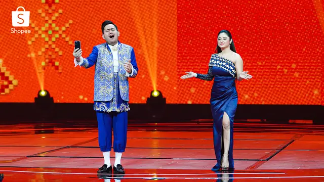 Penampilannya Pecah Banget! Happy Asmara, Farel, Dewi Perssik & Judika Meriahkan Panggung Shopee 11.11 Big Sale TV Show