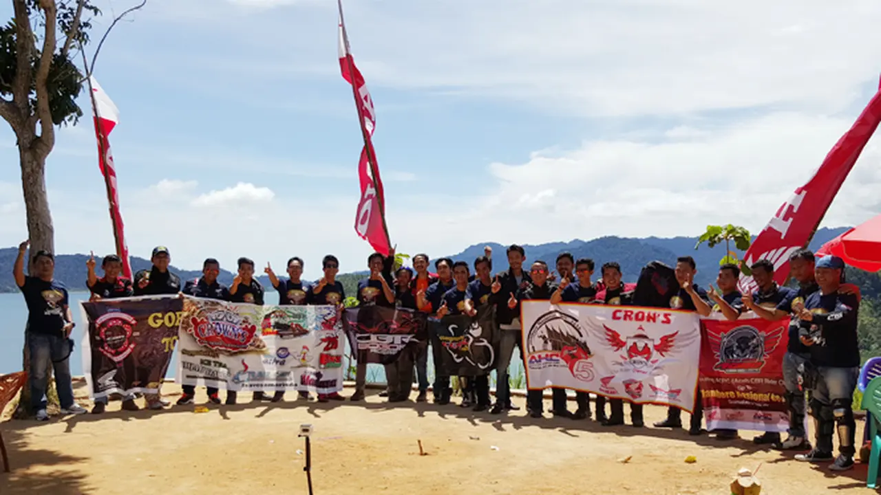 Bangganya Jadi Bagian Dari Jambore Nasional Honda CBR di Padang 