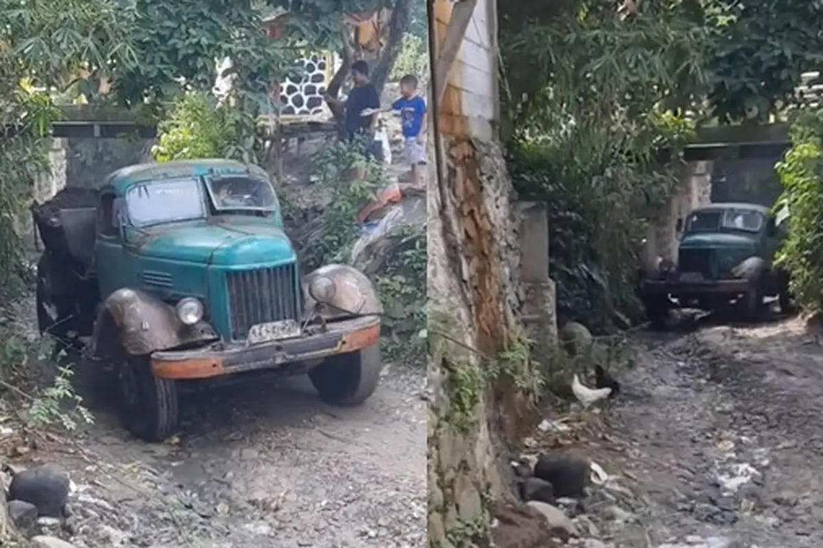 Truk Titipan Perang Milik Uni Soviet (TikTok/@cahbaguscania_14)