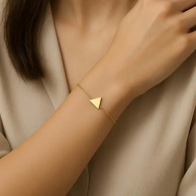 Model Gelang Rantai Kombinasi Plat 2025 (Image by ChatGPT)