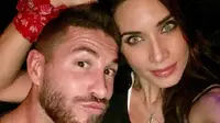 Sergio Ramos dan Pilar Rubio. (Instagram)