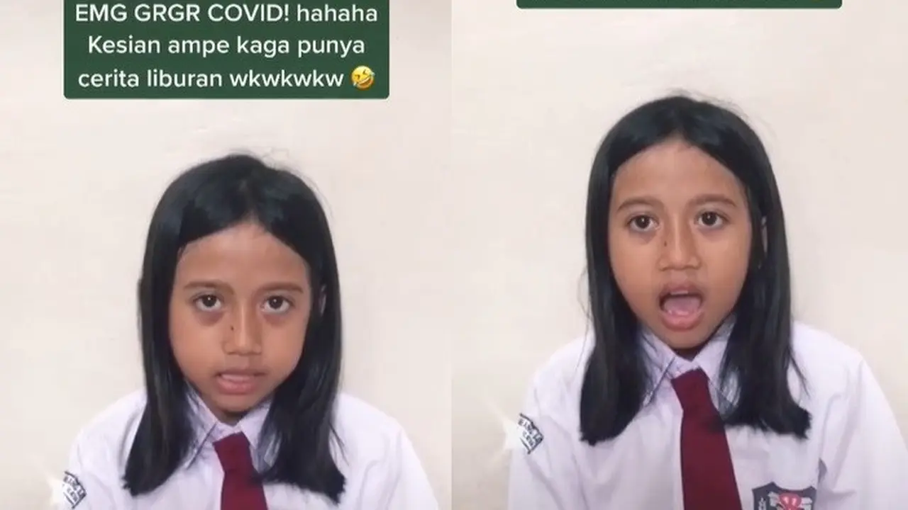 cerita liburan bocah viral