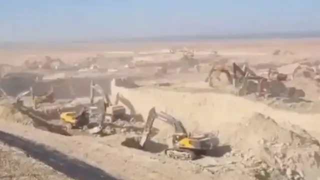 Proses pembangunan NEOM