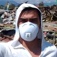 Shandy Syarief amat prihatin dengan korban gemba Palu. (Istimewa)