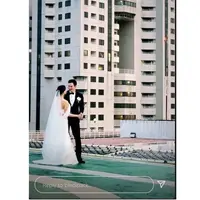 Momen Pernikahan Mike Lewis dan Janisaa Pradja. (Sumber: Instagram/bindipack)