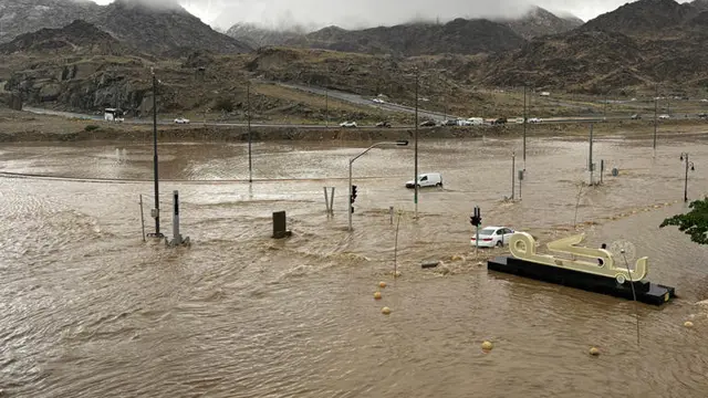 Banjir di Mekkah, Arab Saudi. (AFP)