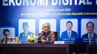 Menteri Koperasi dan UKM Teten Masduki menghadiri Rapat Forum Ekonomi Digital Kominfo IV dengan tema ‘e-Commerce’ yang diselenggarakan Kominfo