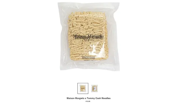 Sandal Roti hingga Mi Instan Mewah ala Maison Margiela dan Tommy Cash