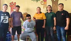 Satreskrim Polres Kepahiang menangkap pelaku diduga melakukan perbuatan rudapaksa ke adik ipar. (Foto: Istimewa).