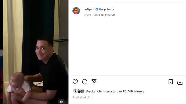 Adipati Dolken (Foto: Instagram/@adipati)