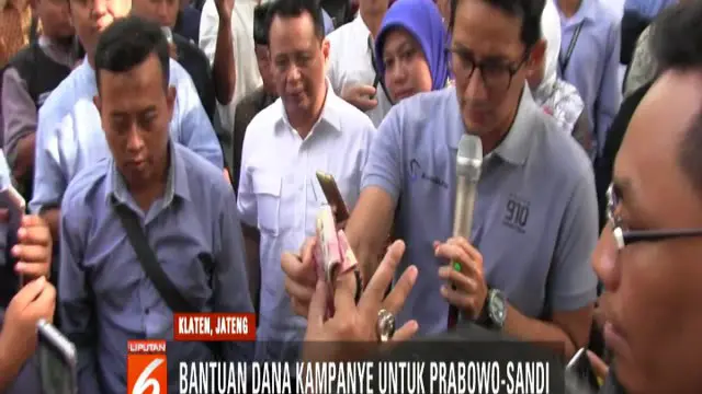 Banyaknya masyarakat yang memberikan sumbangan dana kampanye sebagai bukti Prabowo-Sandi mendapatkan dukungan yang luar biasa dari masyarakat kecil.