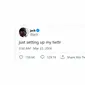 Twit Pertama Bos Twitter Jack Dorsey