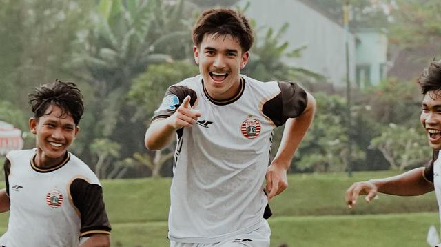Striker Persija Jakarta U-18, Theo Leeming. (Bola.com/Dok.Instagram Persija EPA).