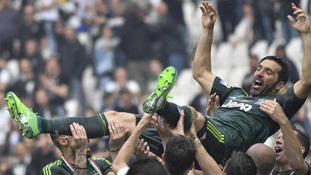 FOTO: Gianluigi Buffon Akhiri Perjalanan 17 Tahun bersama Juventus