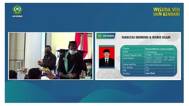 Viral Video Ayah Gantikan Wisuda Anak yang Meninggal Dunia Ini Bikin Haru