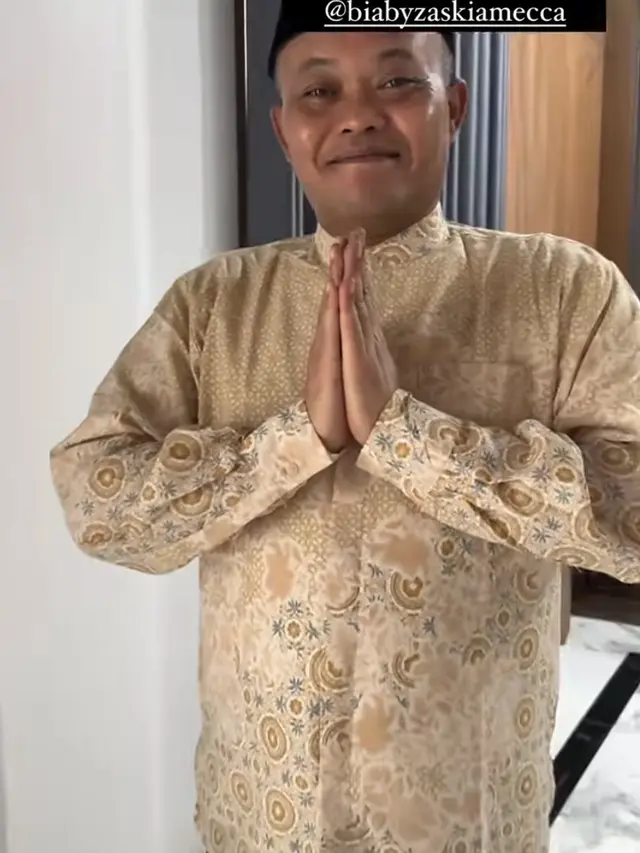 Keluarga Rizky Febian saat Pengajian jelang pernikahaan bersama Mahalini.