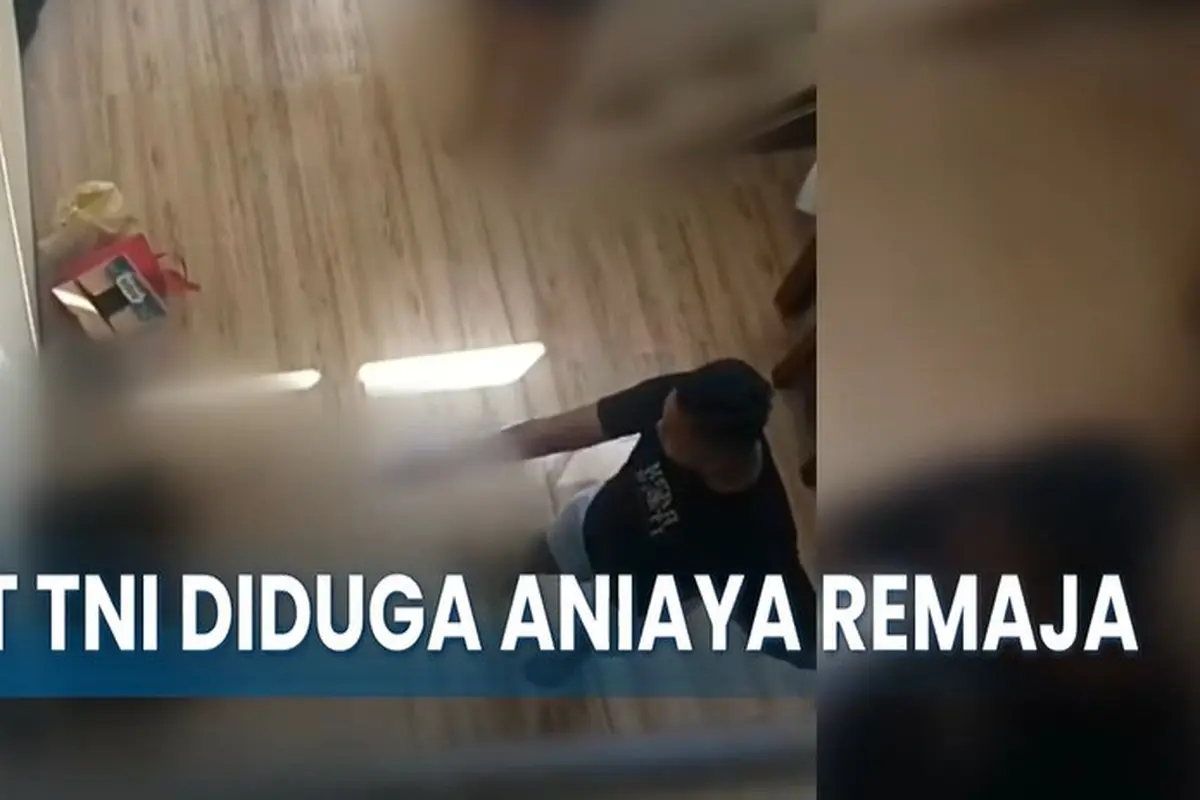 Prajurit TNI diduga aniaya remaja