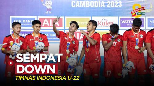 VIDEO: Pemain Timnas Indonesia U-22 Sempat Down dalam Laga Final Dramatis SEA Games 2023