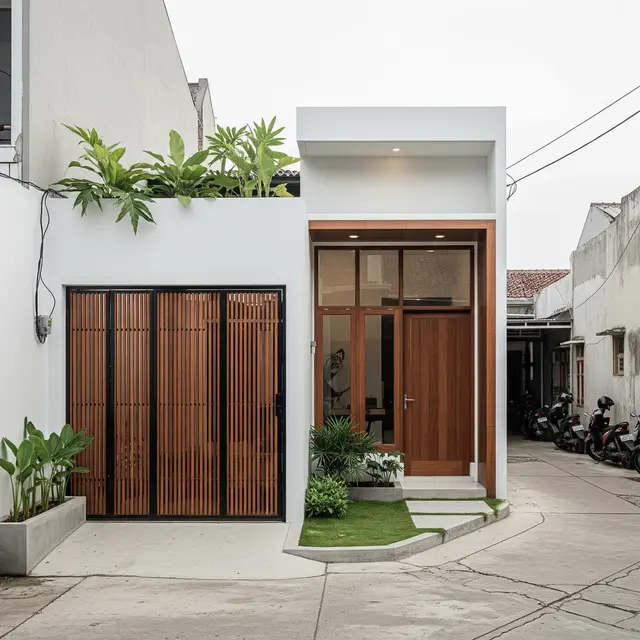 9 Model Rumah Kecil di Gang Tapi Garasi Luas, Solusi Lahan Sempit Perkotaan