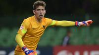 Luca Zidane, putra legenda Prancis, Zinedine Zidane, saat membela tim nasional Prancis U-18. (Guardian),