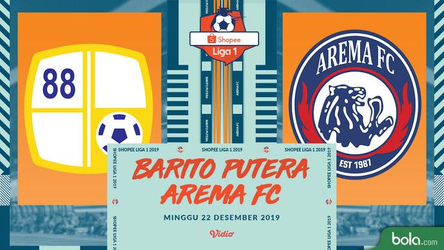 Barito Putera Vs Arema FC