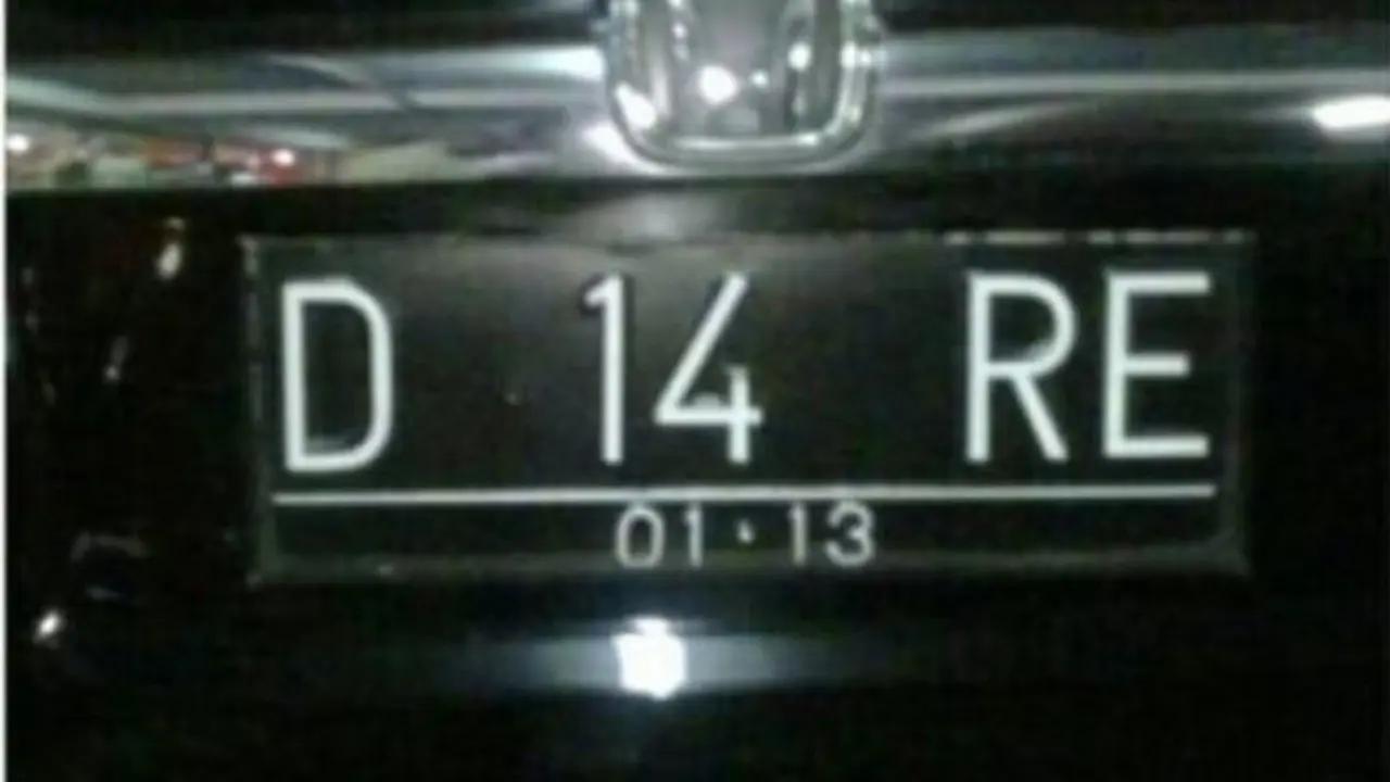 plat nomor