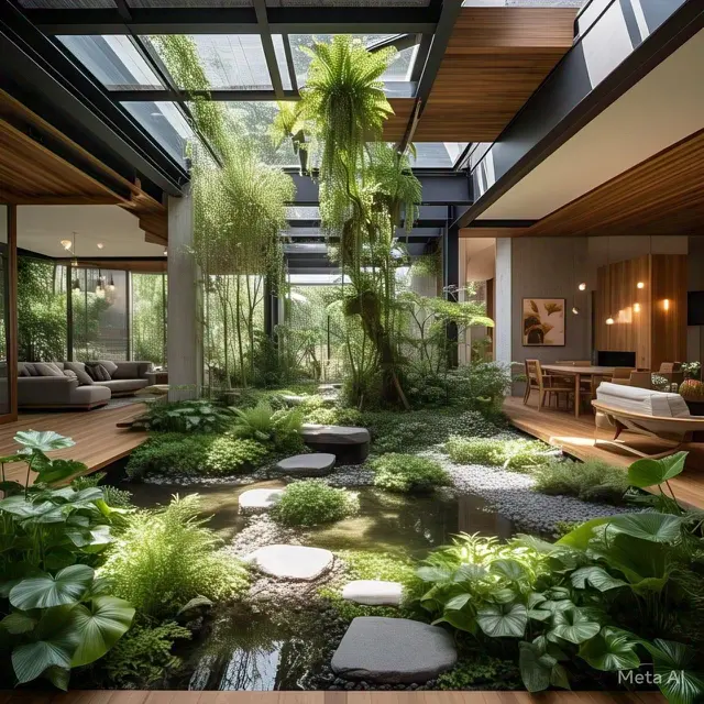 Desain dalam Rumah 2 Lantai Minimalis Modern Elegan