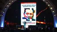Ketua MPR RI Bambang Soesatyo alias Bamsoet meluncurkan 2 buku, Minggu (10/9/2023). (Merdeka.com/ Alma Fikhasari)