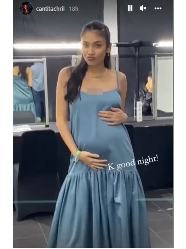 6 Potret Baby Bump Canti Tachril Istri Adipati Dolken di JF3 2022, Curi Perhatian