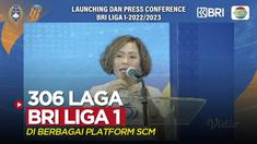 Berita video total 306 laga BRI Liga 1 2022/2023 bisa disaksikan pemirsa di berbagai platform SCM (Surya Citra Media), termasuk Indosiar dan Vidio.