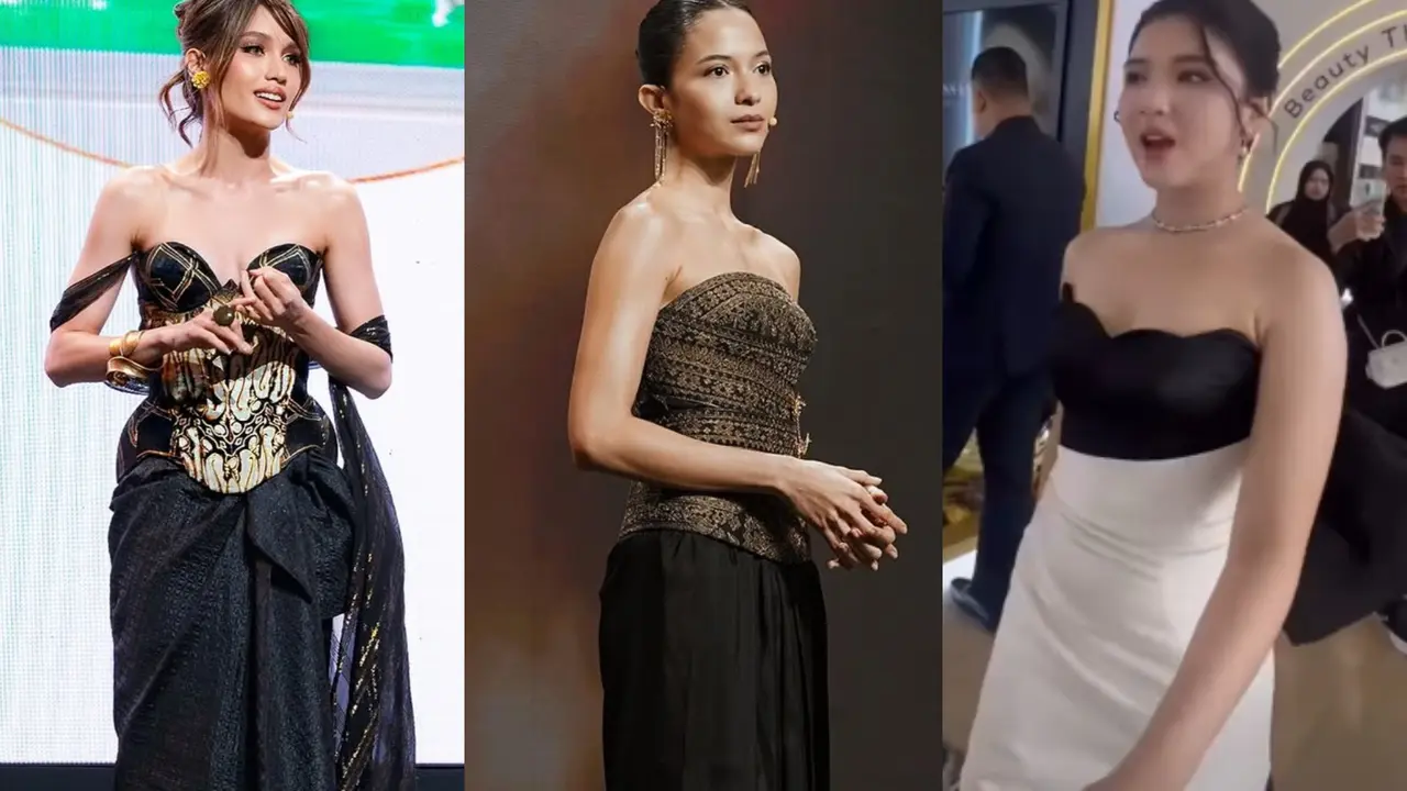 Pesona Good Looking Khas Perempuan Indonesia dari Cinta Laura Kiehl, Putri Marino dan Tiara Andini dalam Balutan Dress Hitam