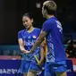Ganda campuran Indonesia Rinov Rivaldy / Pitha Haningtyas Mentari terhenti di semifinal Korea Terbuka 2019. (foto: PBSI)