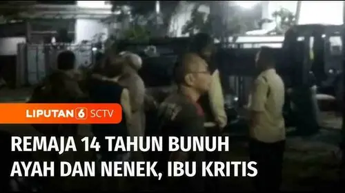 VIDEO: Tega! Remaja 14 Tahun Bunuh Ayah dan Nenek, Polisi Gelar Olah TKP untuk Ungkap Motif