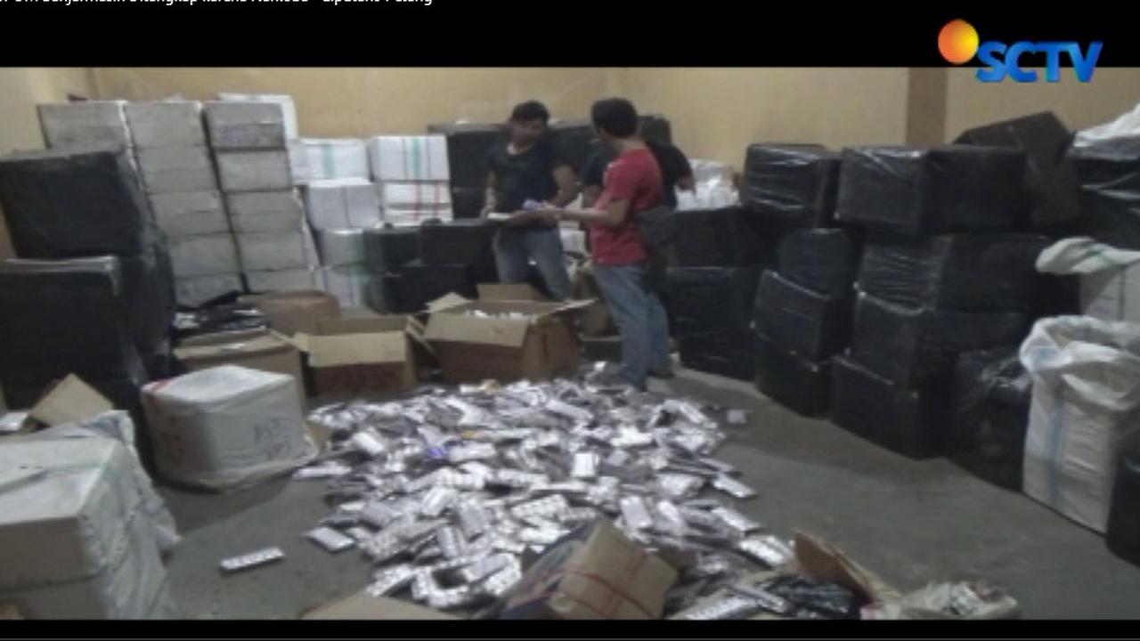 Oknum BPOM Ditangkap Bersama Jutaan Butir Pil Zenith